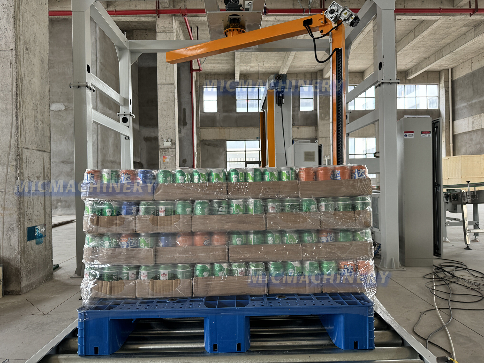 Pallet Wrapping Machine Finished Product