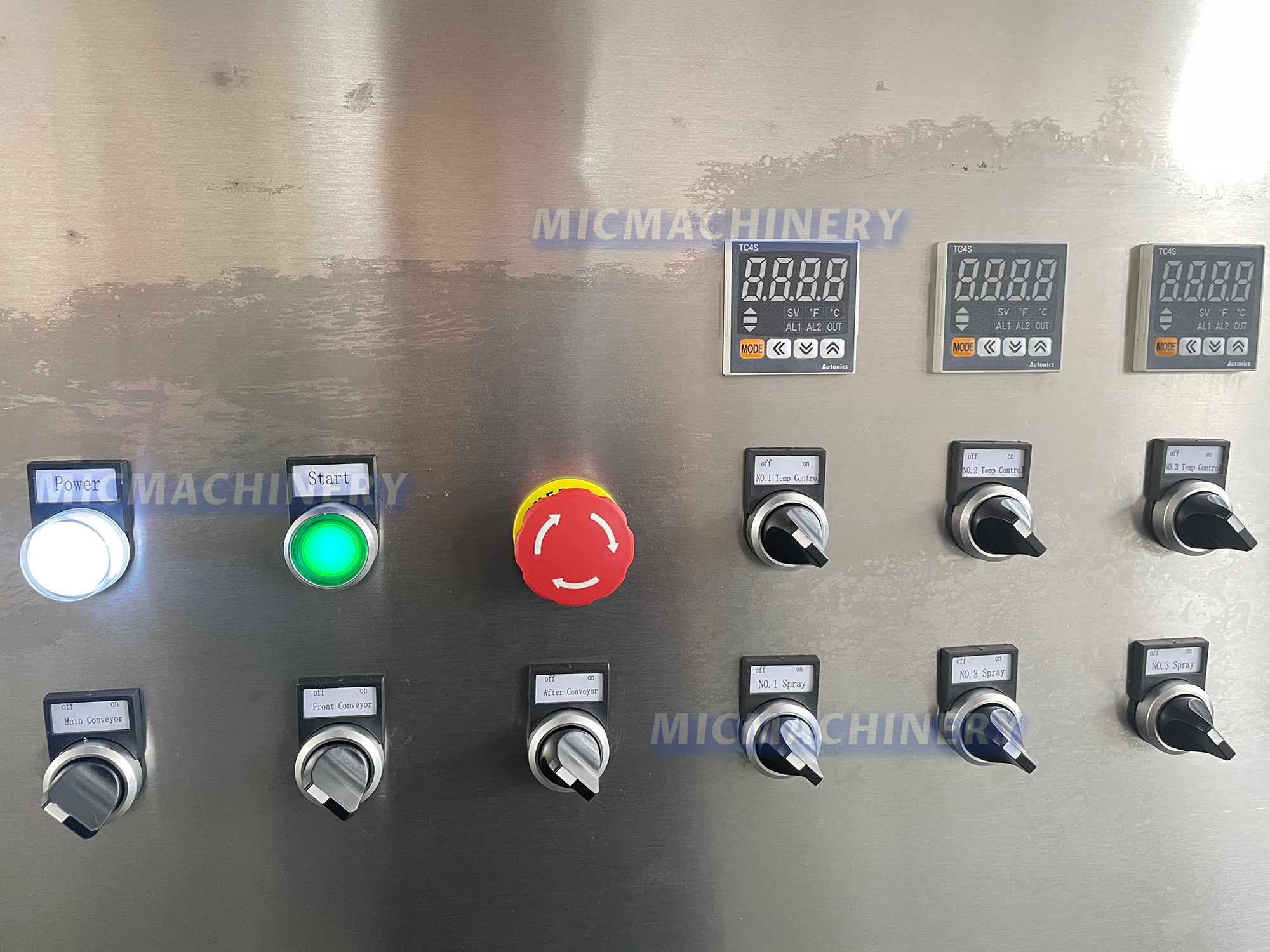 ontrol system with pasteurizer machine