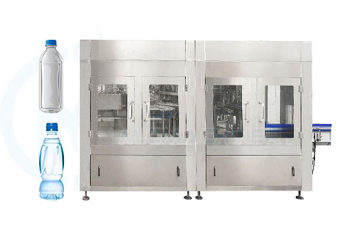 automatic water bottle packing