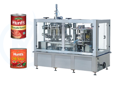 Sauce Can Filling And Sealing Machine