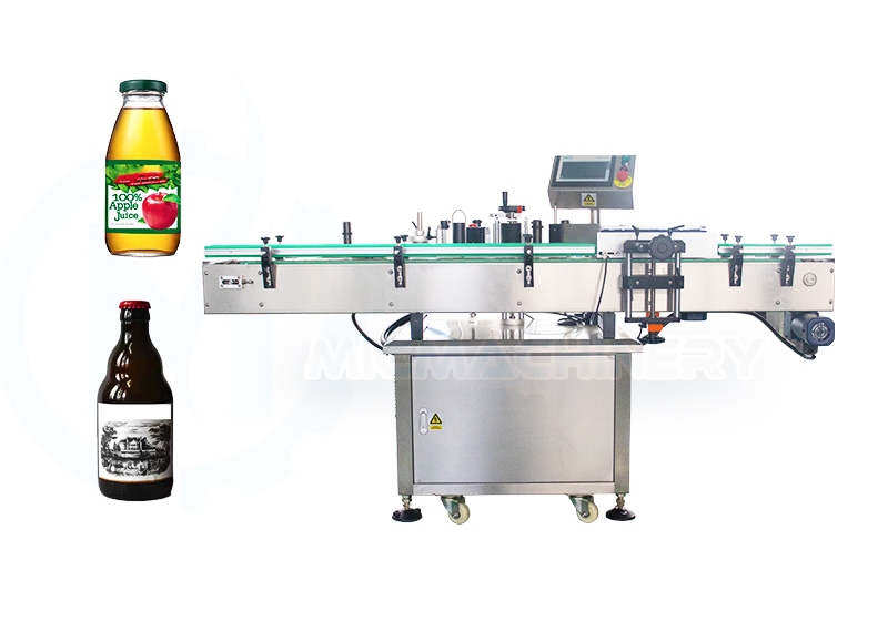 small bottle labeling machine