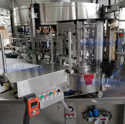 Wet Glue Labeling Machine Rotary Cam-controlled Bottle Turning Plate