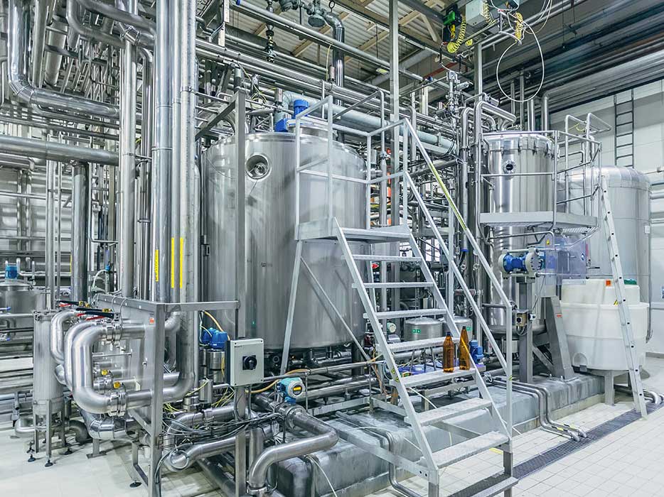 beer production equipment
