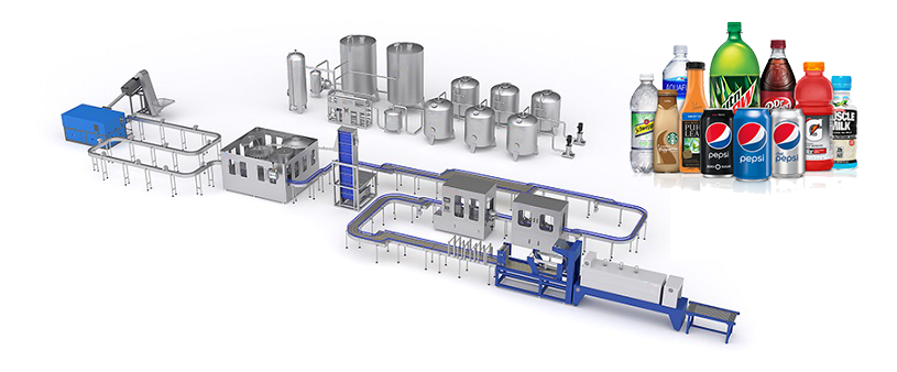 cold drink filling line