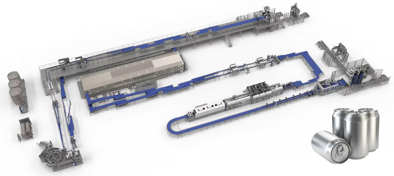 drink canning line