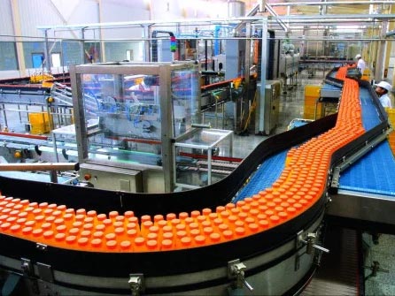 juice filling equipment conveyor belt