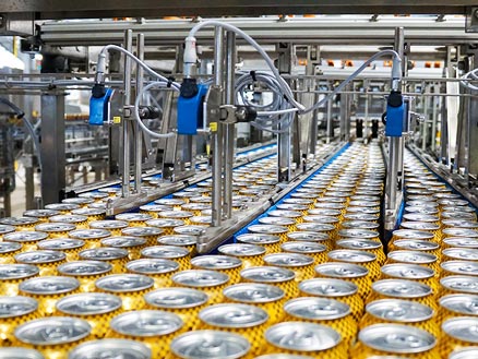 filled juice can