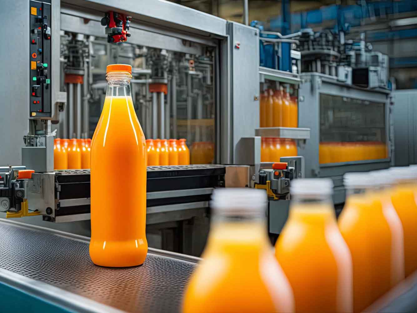bottled fruit juice
