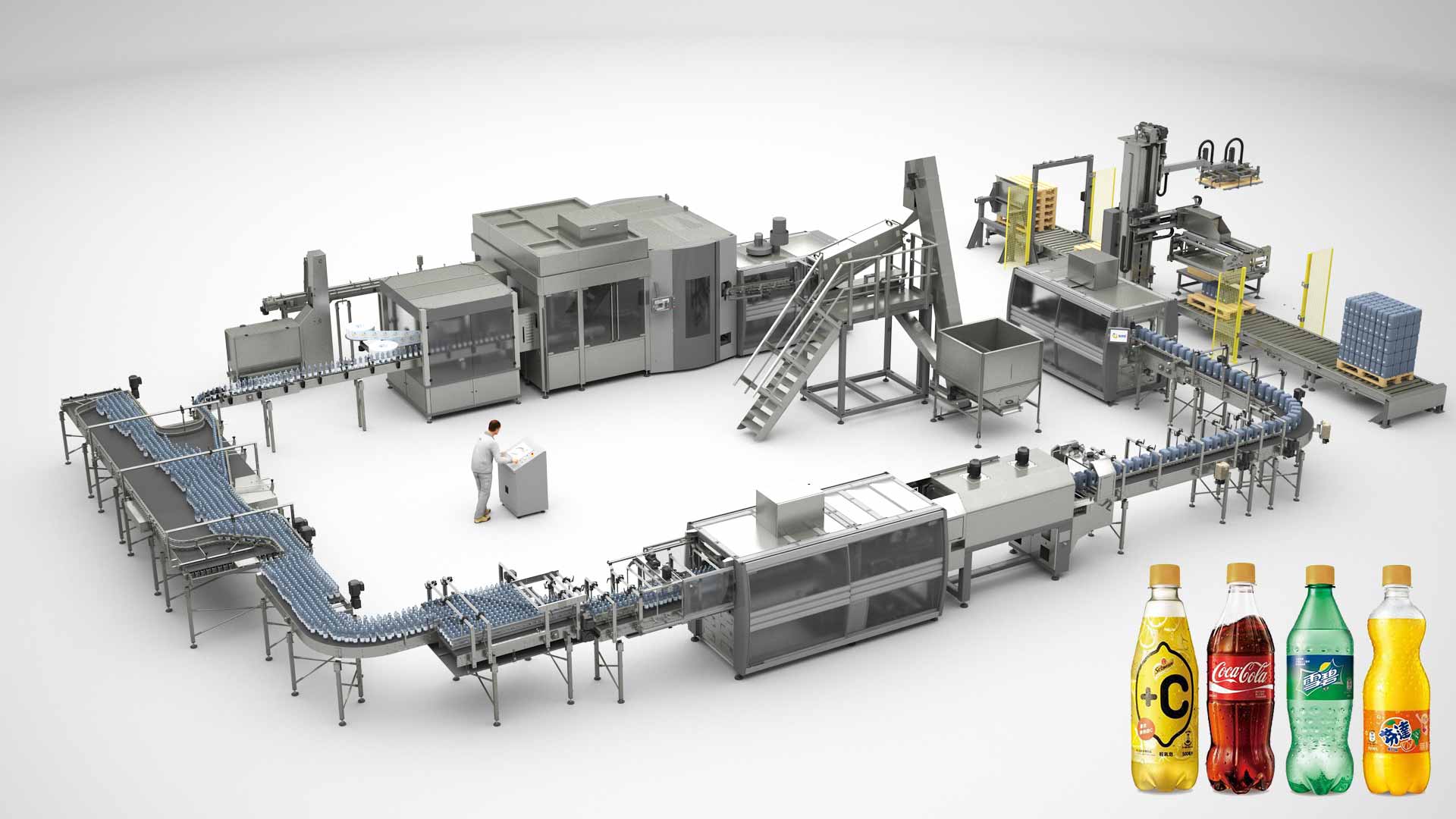 soda filling line