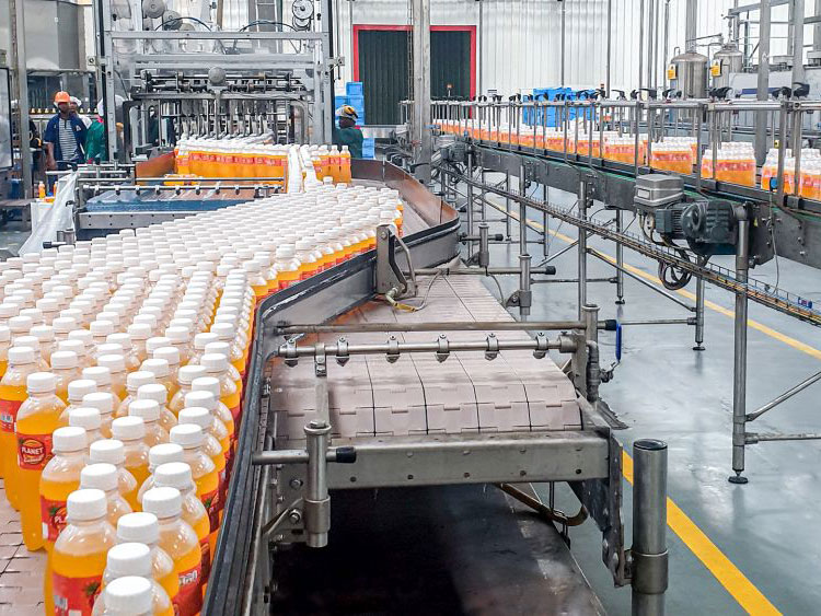bottled soda packing