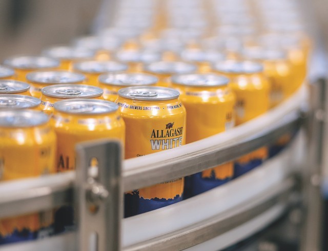 beer canning machine conveyor