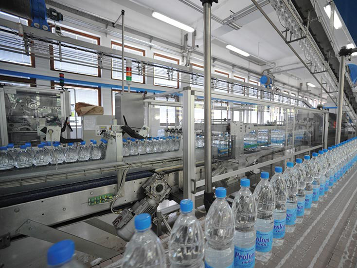 Drinking water production workshop display