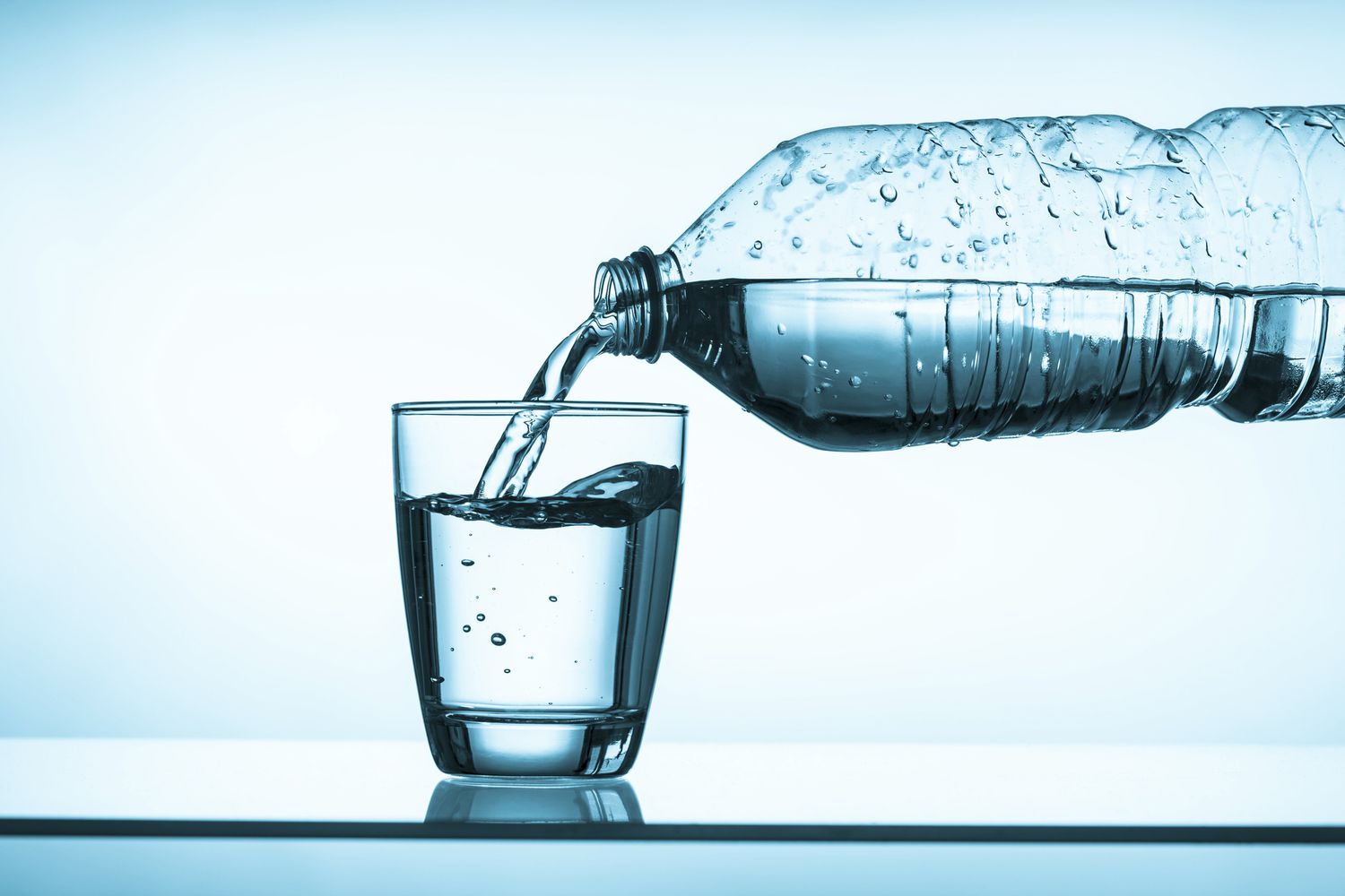 Material display of water bottle filling machine