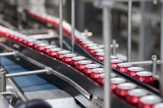 Drink Filling Line can finished product