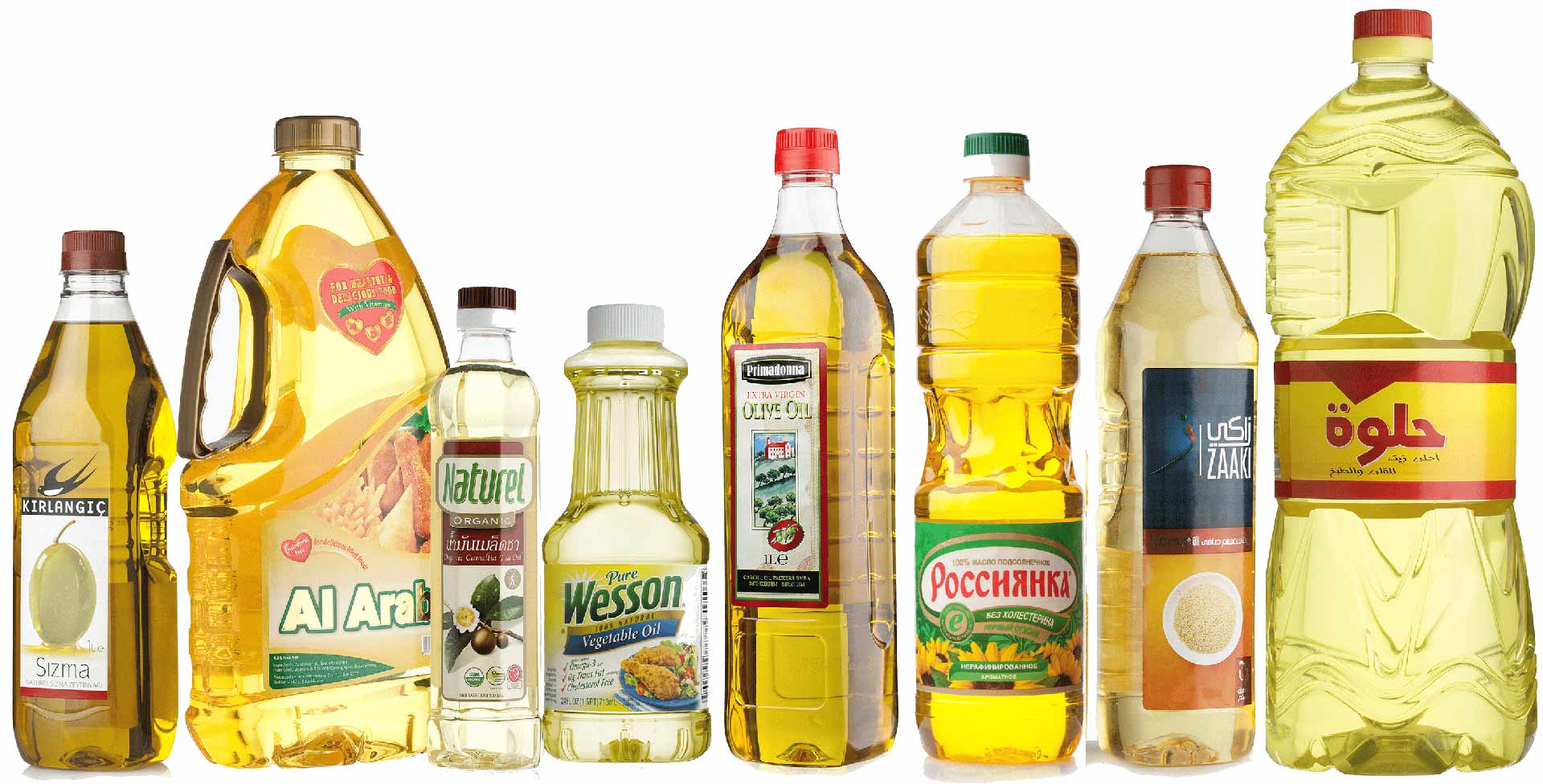 Edible Oil Filling Line Finished Products