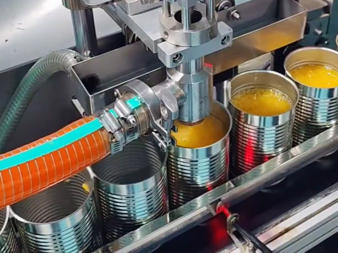 sauce filling device