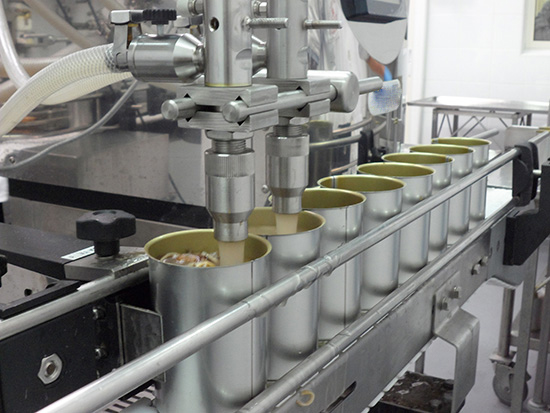 sauce filling device