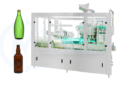 beverage bottling line