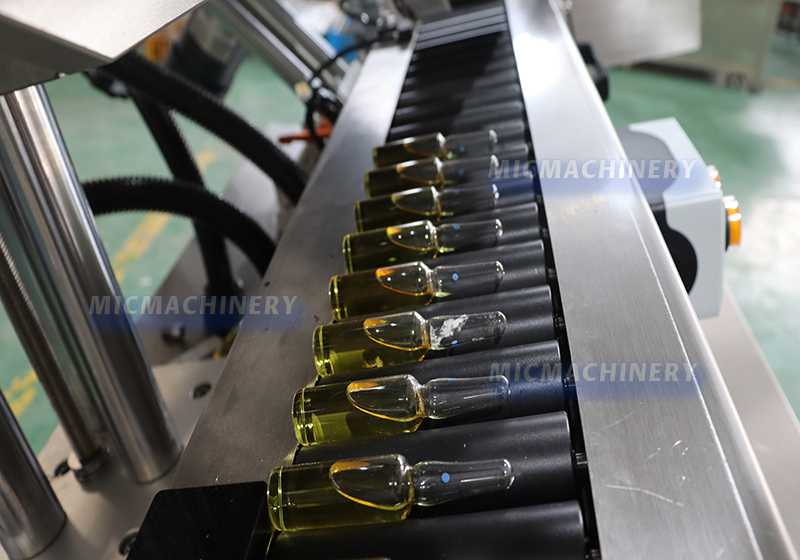 High Speed Labeling Machine of Conveyor belt 