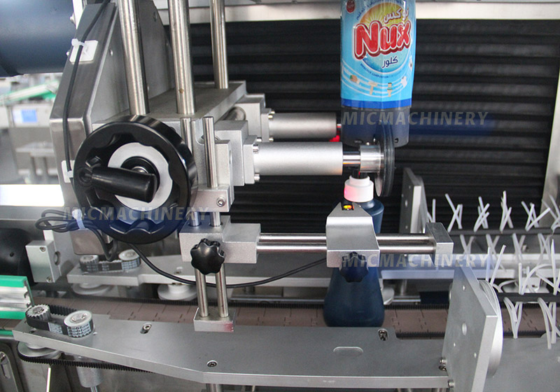 Inline Can Labeler of Pulling wheel - 