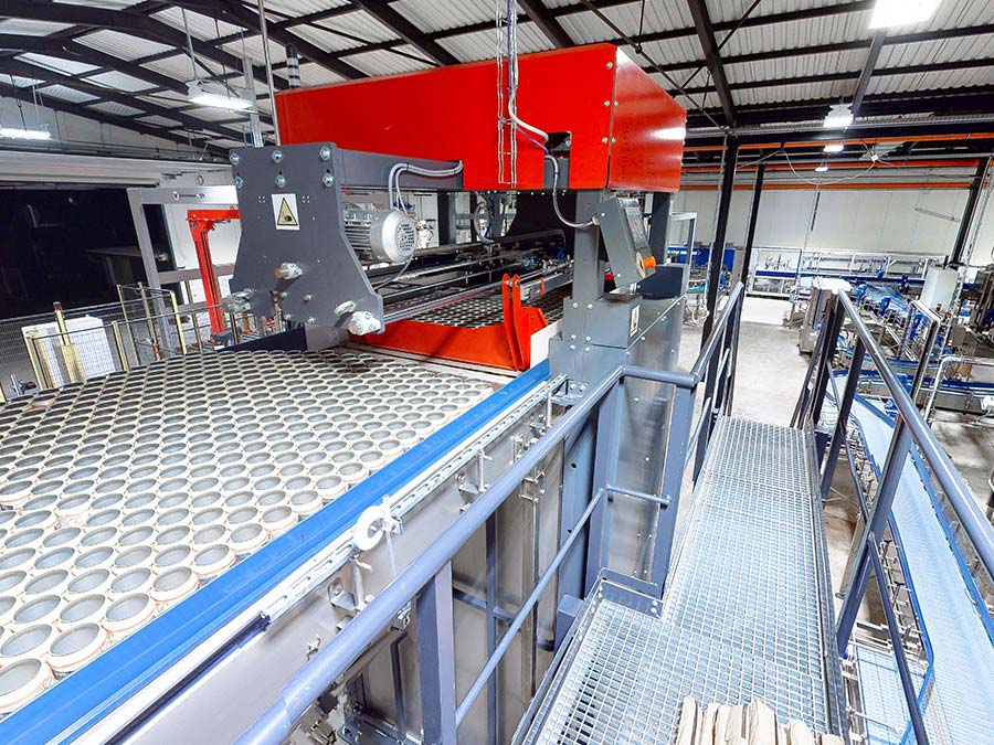 empty can depalletizer