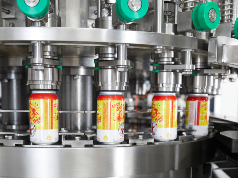 juice can filling machine