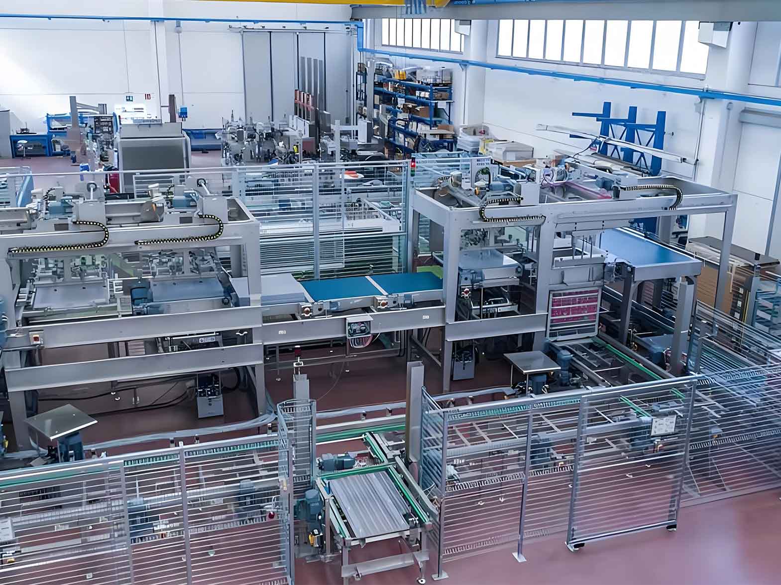 automatic cage loading and unloading machine