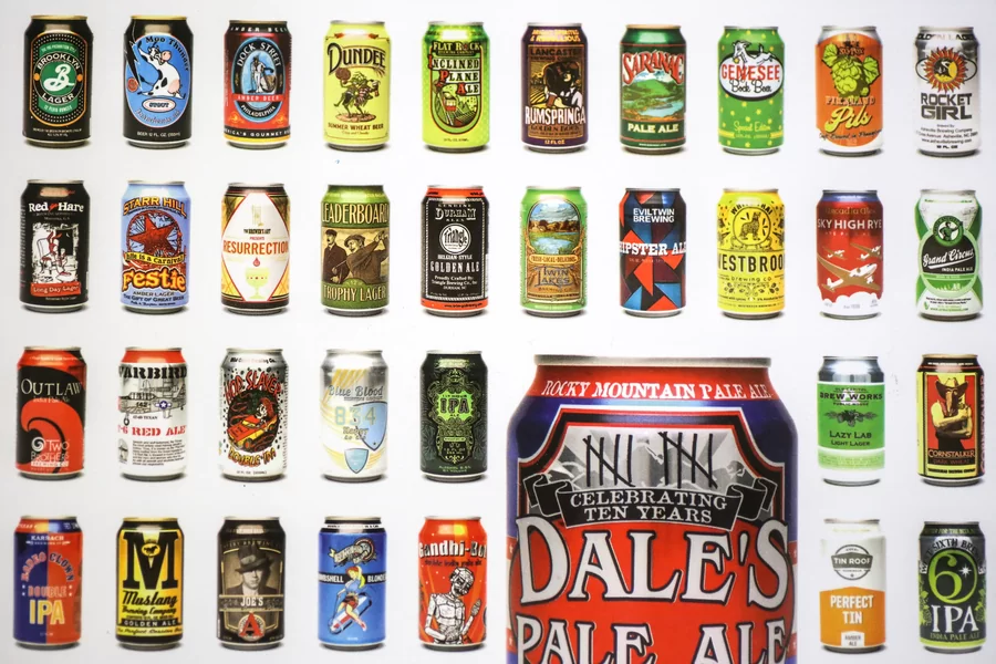 canned beer