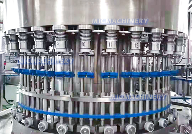 Filling Part of Cold Drink  Bottle Packing Machine
