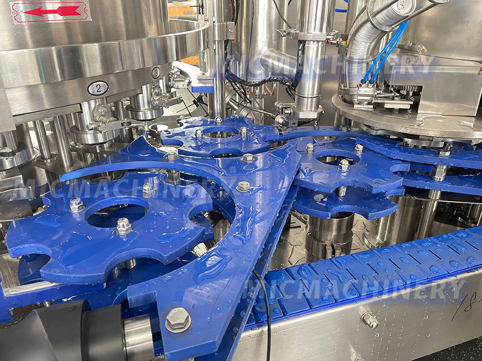 Rotary Soda Filling Machine Liquid nitrogen doser