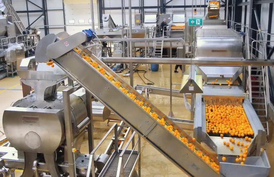 citrus processing machine