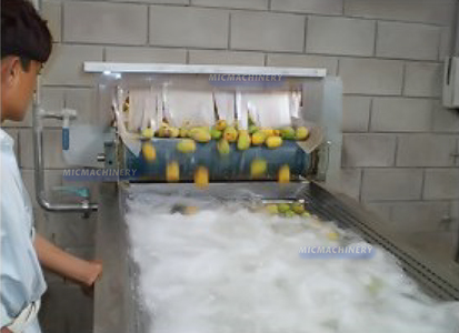 mango washing