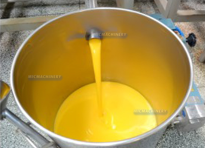 mango juice production