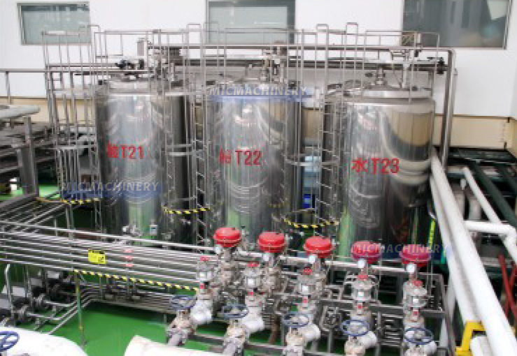tea drinks production machine