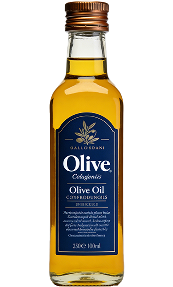 a bottle of olive oil