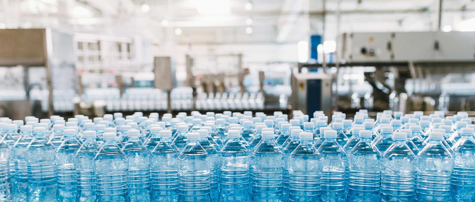 water bottle filling factory