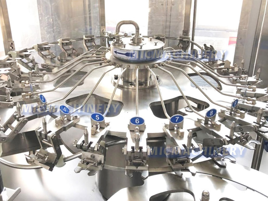 Washing Part of Water Bottle Filling Machine