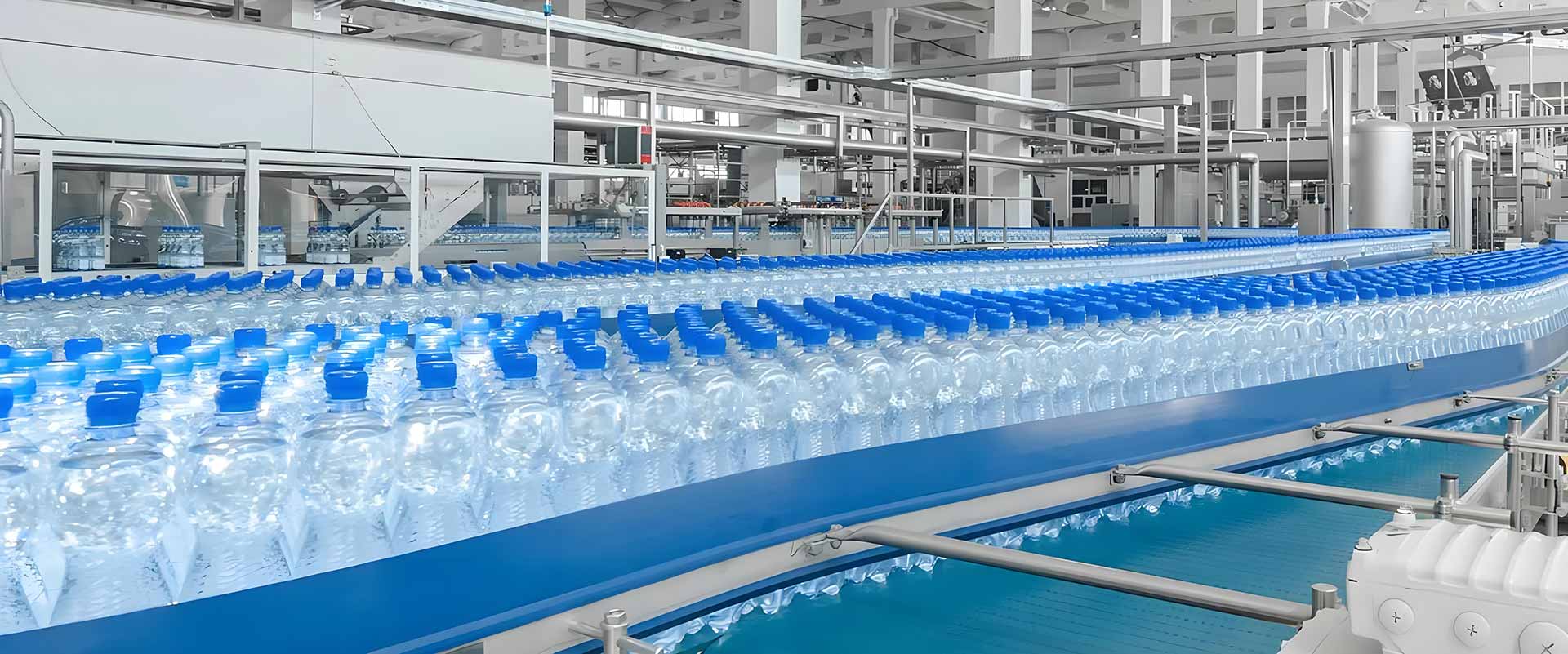 water bottle packing factory