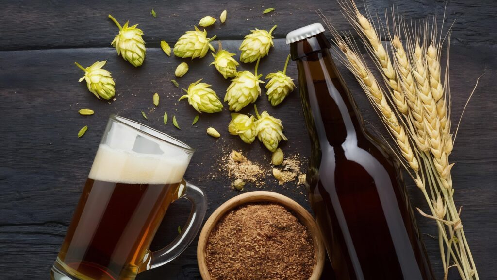 what is beer made of