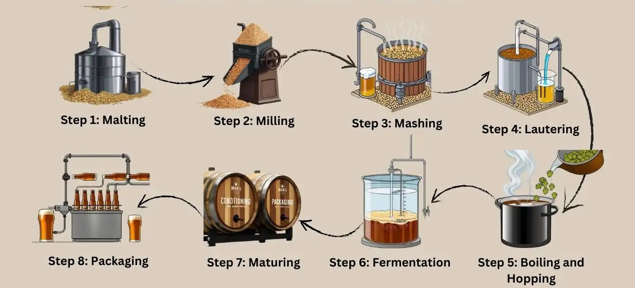 how beer is made