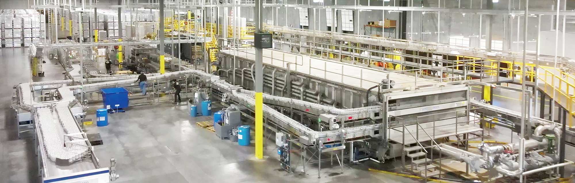 beverage bottling line