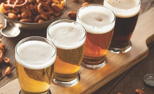 different beers