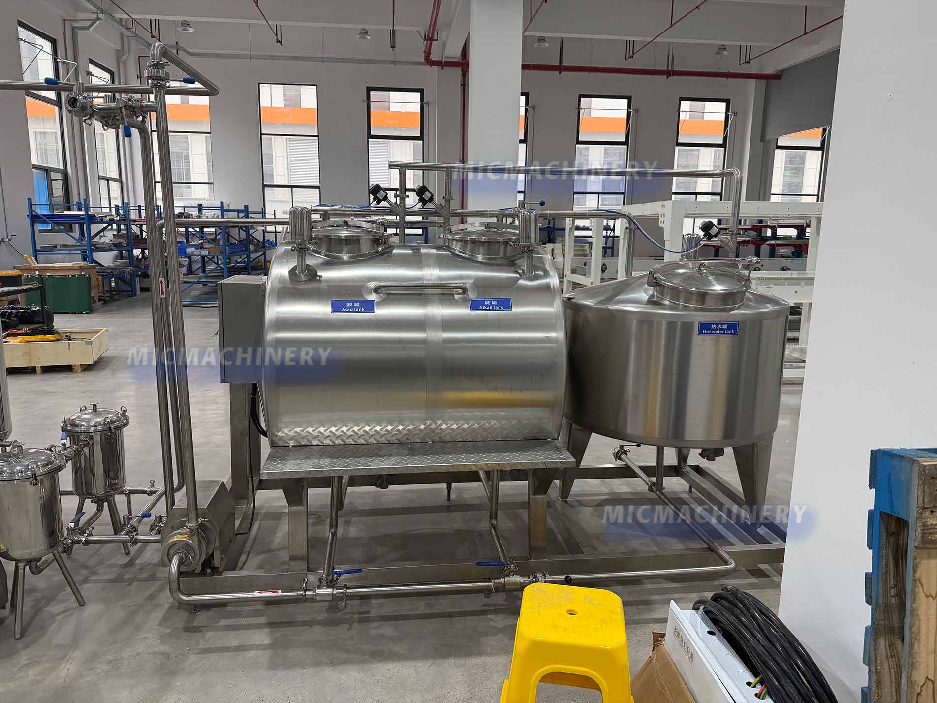 semi-automatic cip system