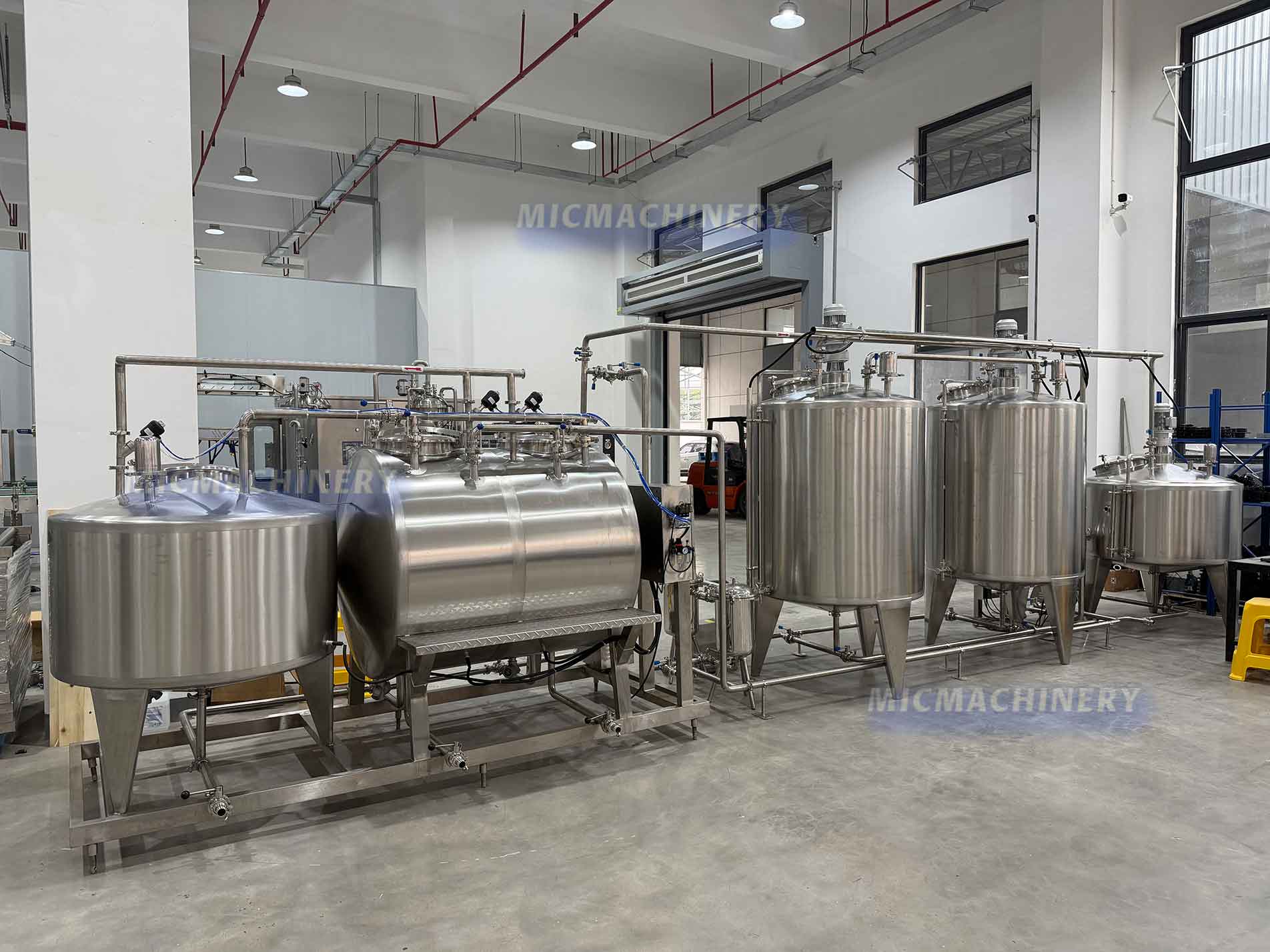 carbonated beverage pretreatment machine