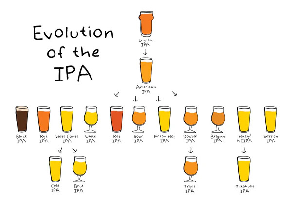 evolution of the ipa