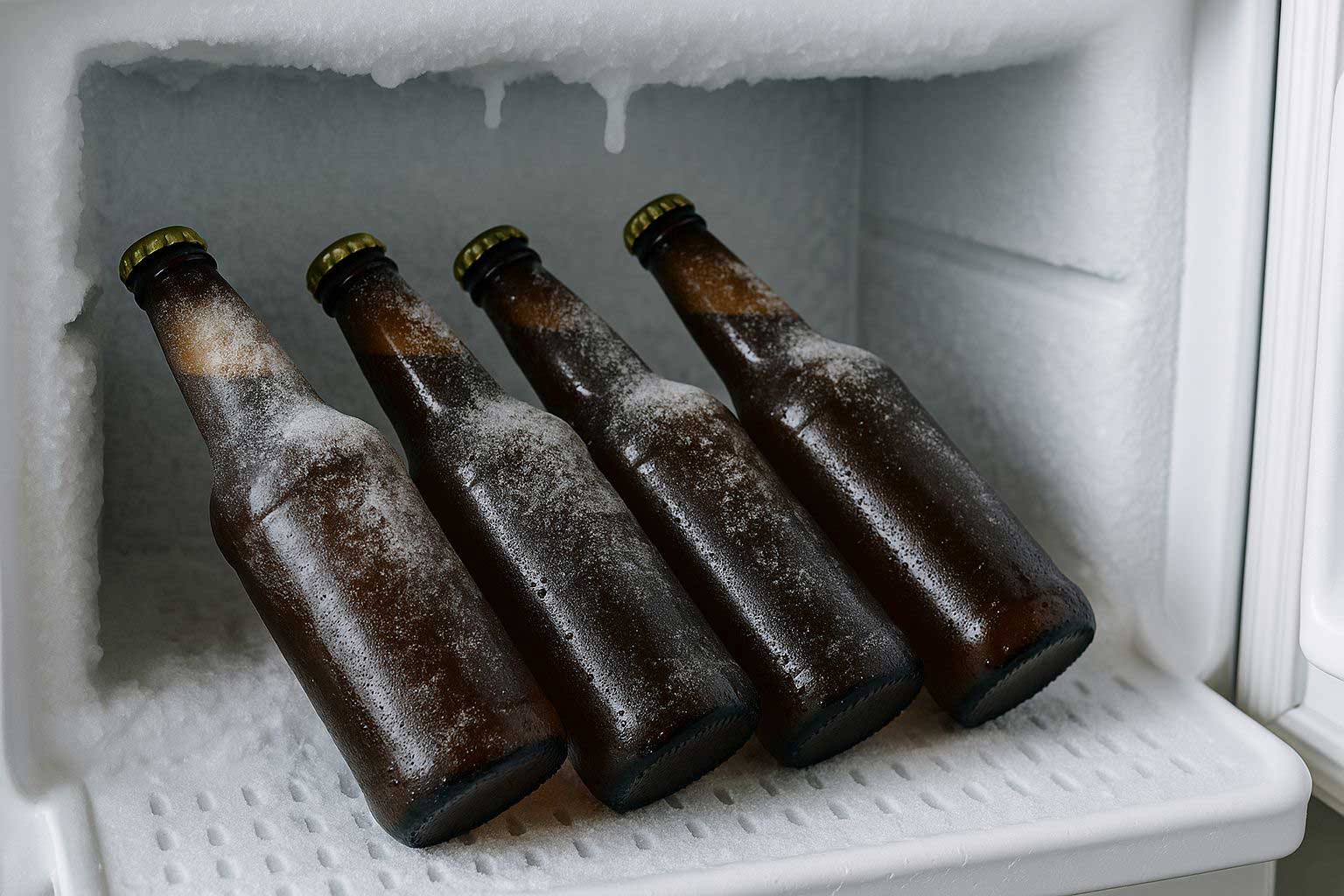 what temperature does beer freeze
