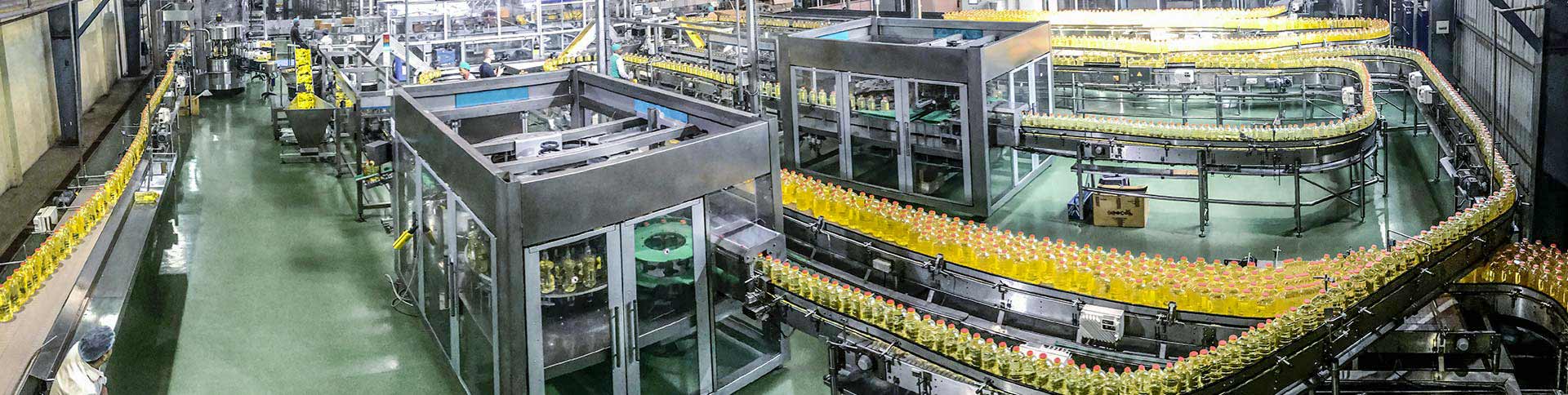 edible oil filling factory
