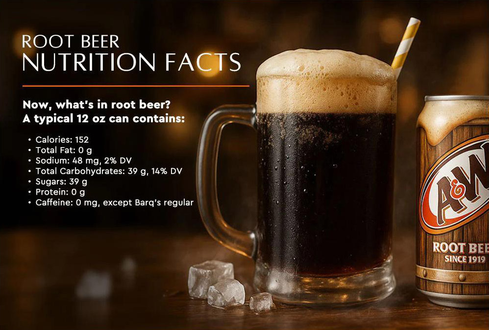 root beer nutrition facts