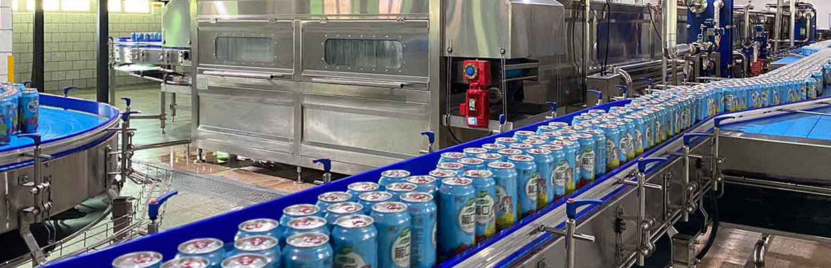 soda can filling factory