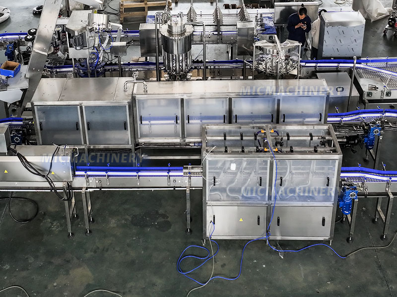 Bottle Brush Rinsing Machine